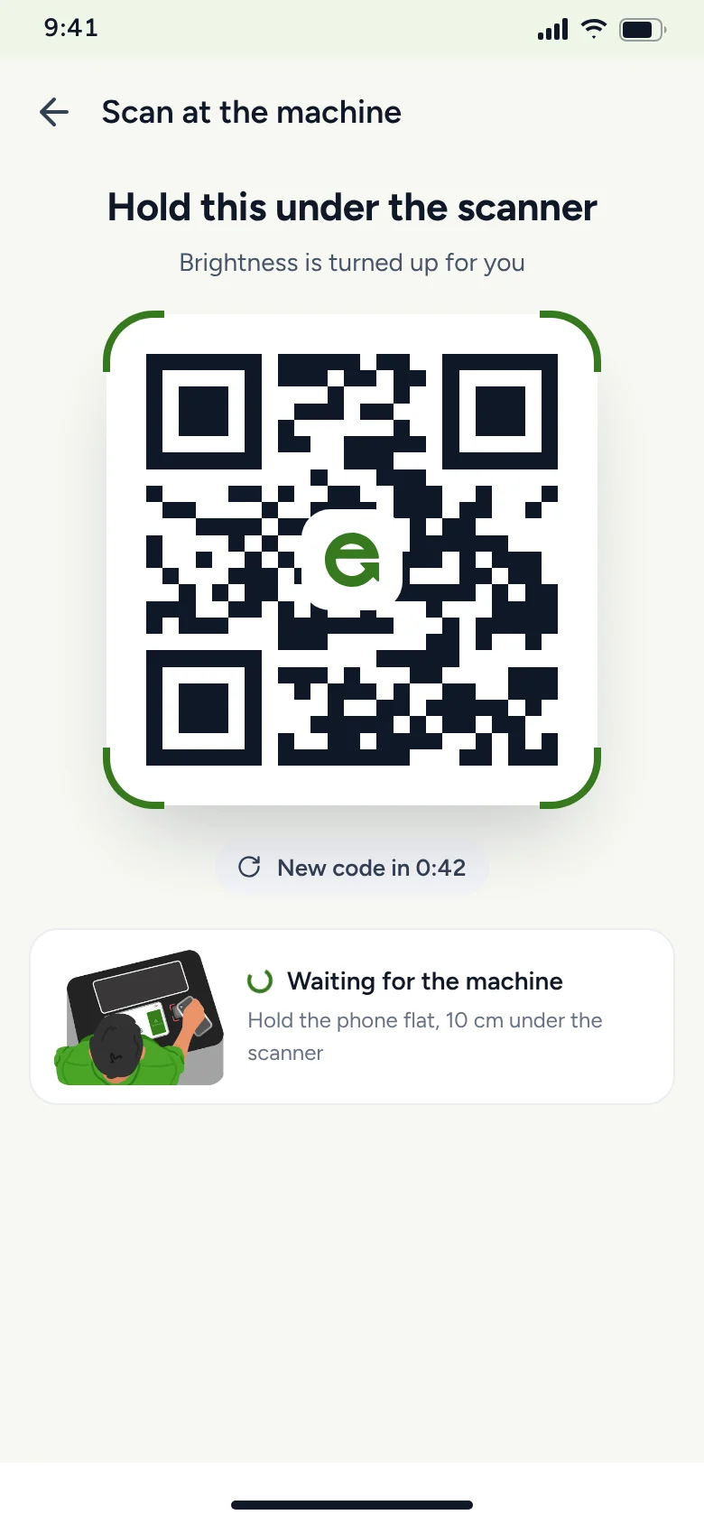 Show your QR